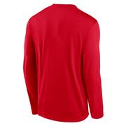 Georgia Nike Courtside Dri-Fit Practice Long Sleeve Tee